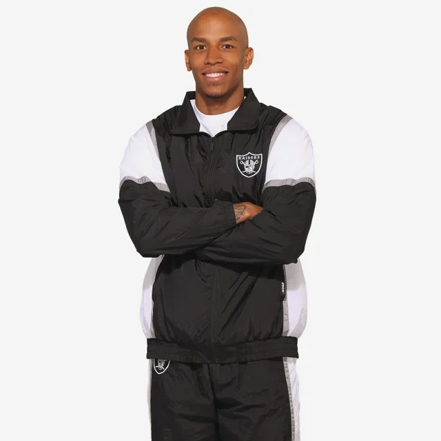 Las Vegas Raiders Veste Gameday en nylon froissé