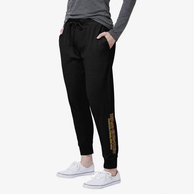 Washington Commanders Pantalon de détente gaufré pour femme
