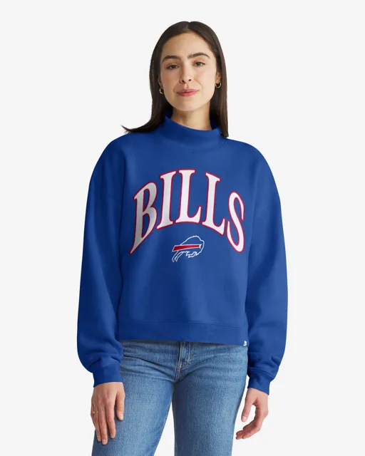 Buffalo Bills PULL À COL MONTANT VANTAGE '47 POUR FEMME