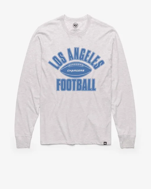 Los Angeles Chargers ÉMIS '47 FRANKLIN T-SHIRT À MANCHES LONGUES