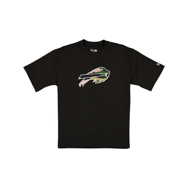 Buffalo Bills T-shirt noir avec logo camouflage