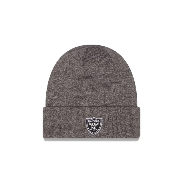 Las Vegas Raiders Bonnet ton sur ton gris chiné