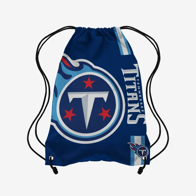 Tennessee Titans Sac à dos à cordon avec grand logo