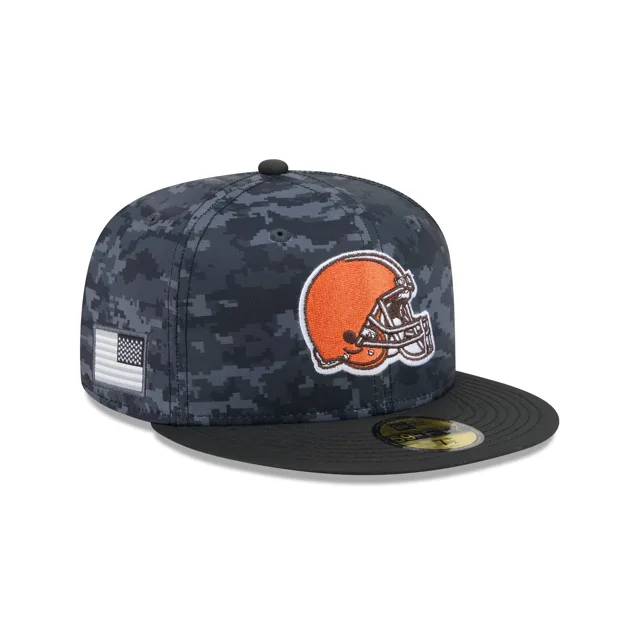 Cleveland Browns 2026 Salut au service 59FIFTY Chapeau ajusté