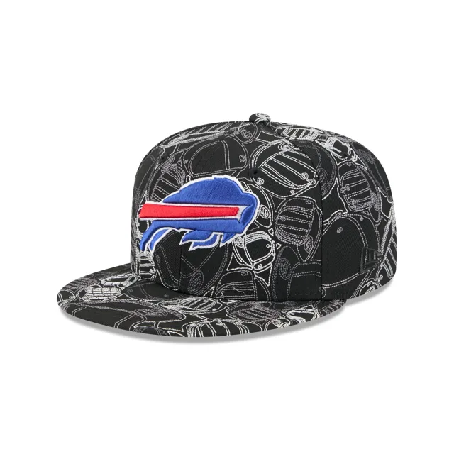 Buffalo Bills Casquette Scramble 59FIFTY Chapeau ajusté