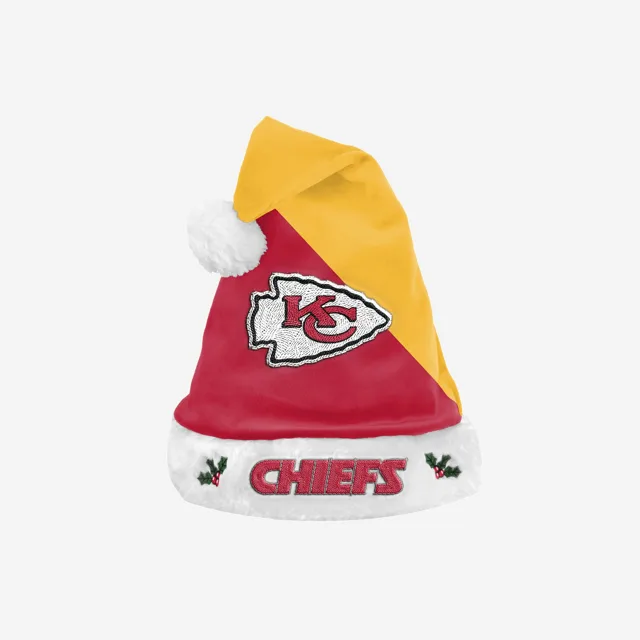 Kansas City Chiefs Bonnet de Père Noël basique