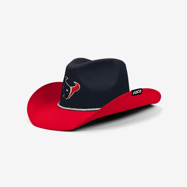 Houston Texans Chapeau de cowboy bicolore