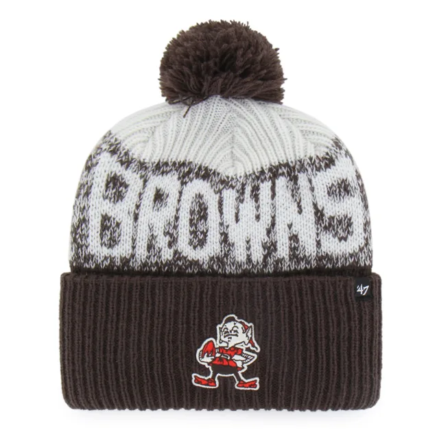 Cleveland Browns Tricot à revers historique Bone Chill '47