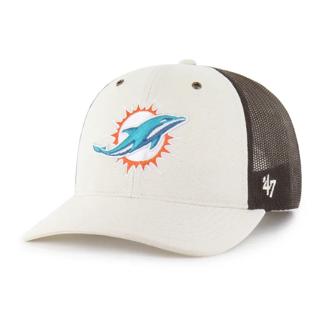 Miami Dolphins Carhartt Undyed '47 Trucker RF Coupe décontractée
