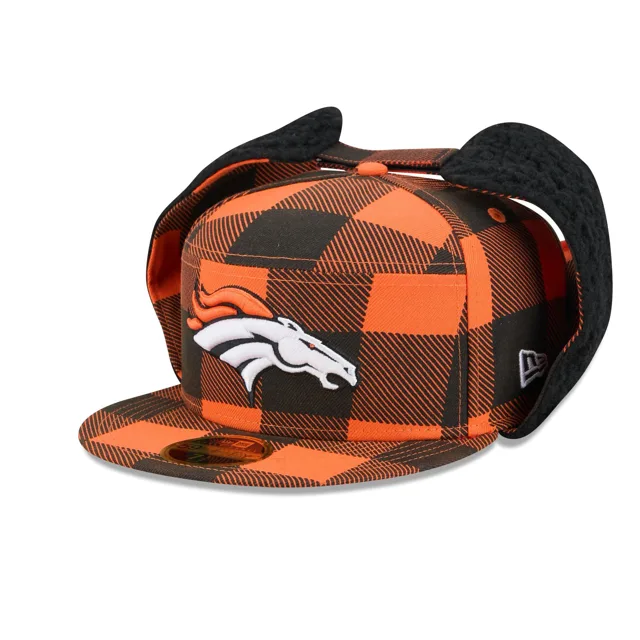 Denver Broncos Chapeau ajusté à panneau fendu avec oreilles de chien 59FIFTY