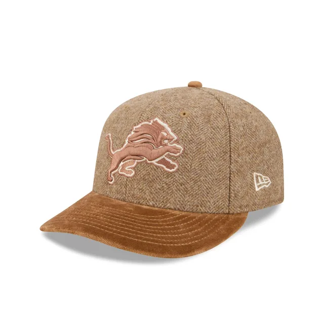 Detroit Lions Moon Brisbane Moss Brown Visière 59FIFTY Chapeau ajusté