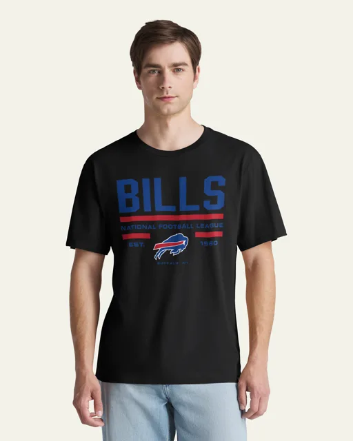 Buffalo Bills STACK BLOCK '47 T-SHIRT QUOTIDIEN