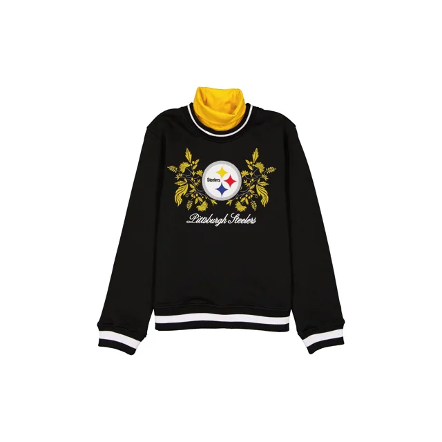 Pittsburgh Steelers Sweat-shirt à col roulé Sport Classics pour femme