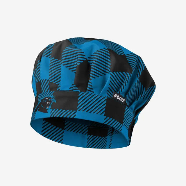 Carolina Panthers Toque de chef à carreaux