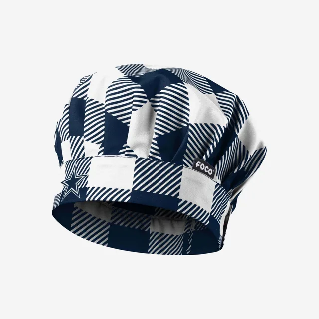 Dallas Cowboys Toque de chef à carreaux