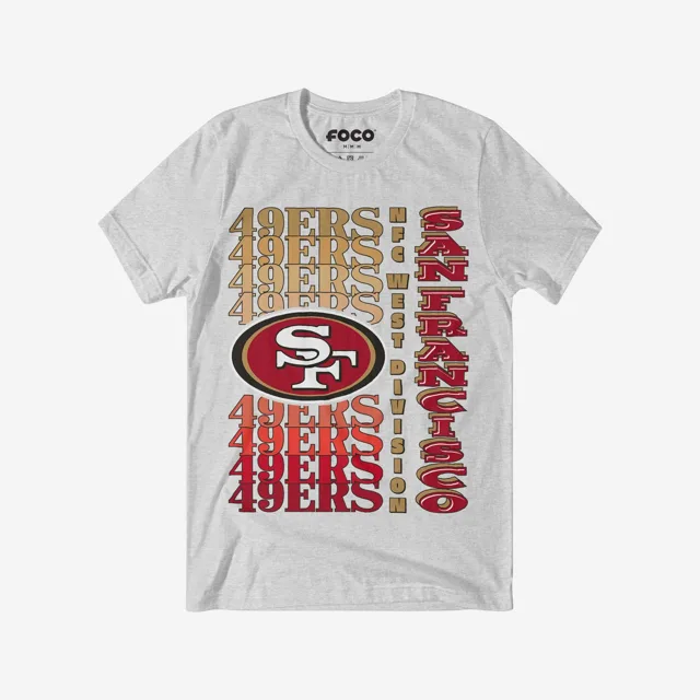 San Francisco 49ers T-shirt avec mot-symbole dégradé