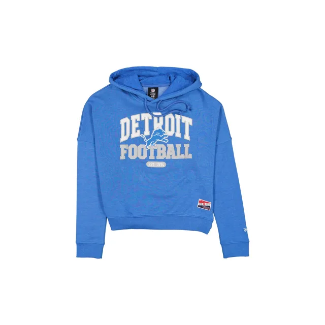 Detroit Lions Throwback Sweat à capuche pailleté pour femme