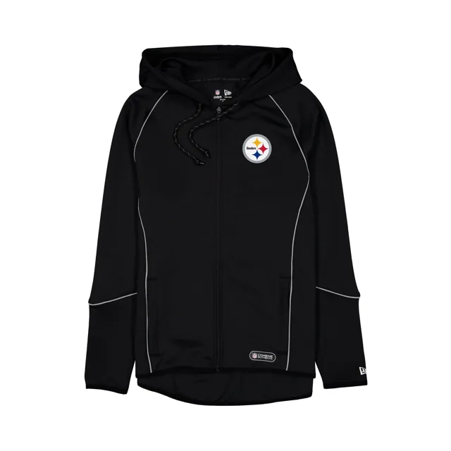 Pittsburgh Steelers Sweat à capuche combiné entièrement zippé accentué