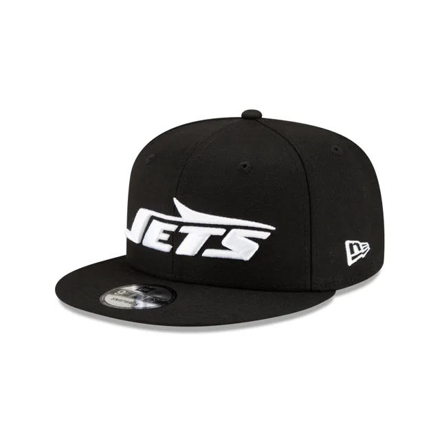 New York Jets Snapback 9FIFTY noir et blanc