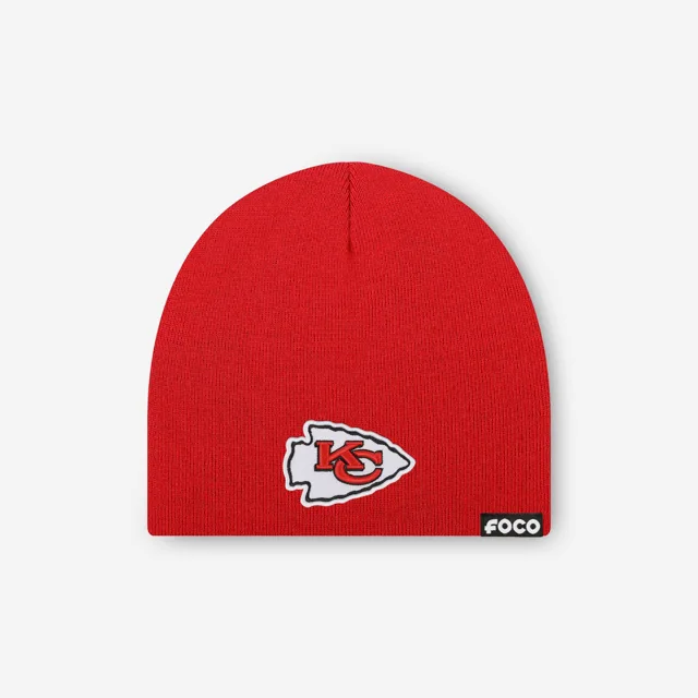 Bonnet tête de mort basique avec logo principal Kansas City Chiefs