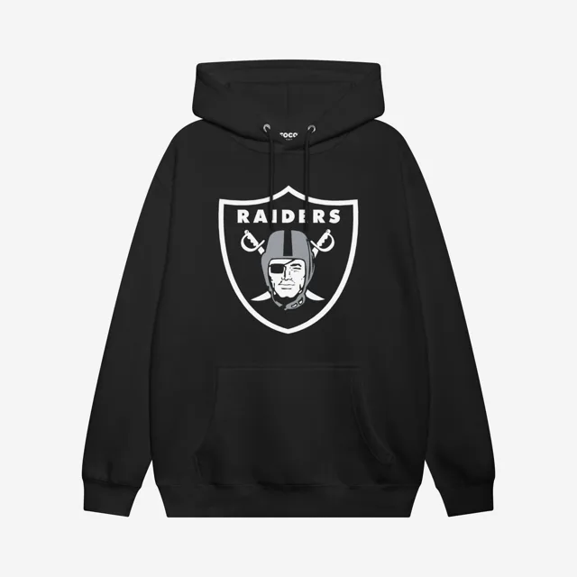 Sweat à capuche avec logo principal Las Vegas Raiders