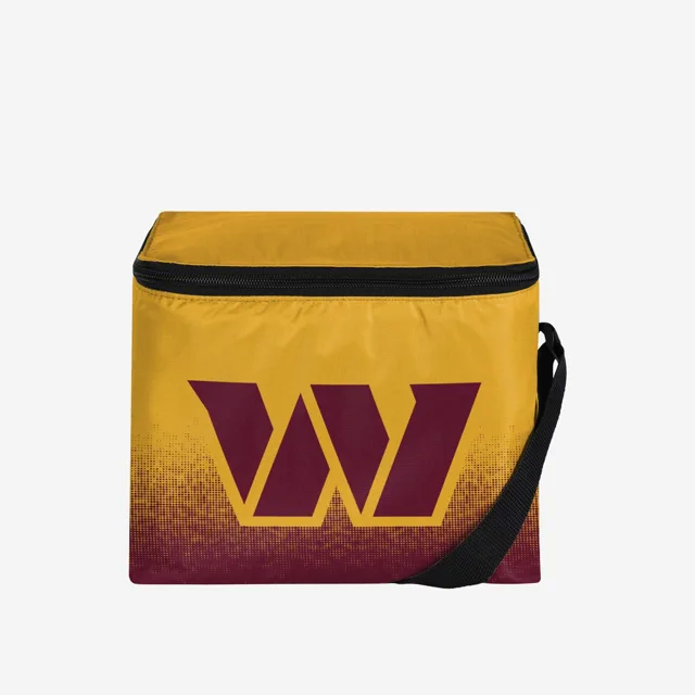 Washington Commanders Lot de 6 glacières exclusives à grand logo et rayures