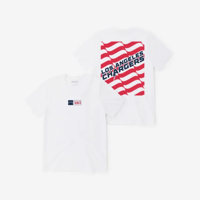 Los Angeles Chargers T-shirt du patrimoine américain