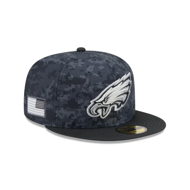 Philadelphia Eagles 2026 Salut au service 59FIFTY Chapeau ajusté