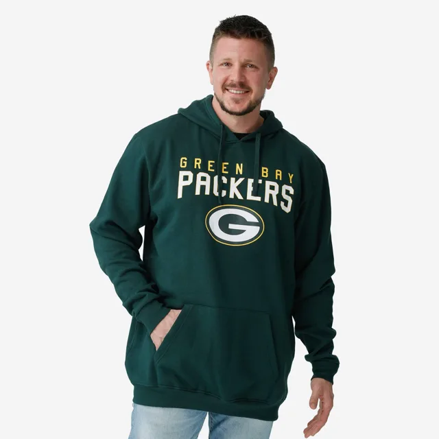 Sweat à capuche uni Green Bay Packers
