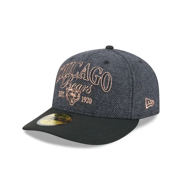 Chicago Bears Chapeau ajusté 59FIFTY en fausse laine noire