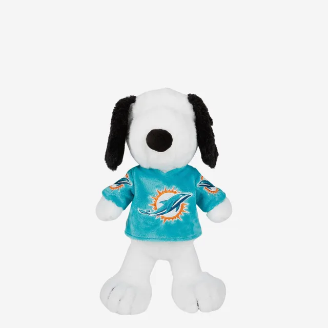 Miami Dolphins Snoopy Peanuts Team Jersey Peluche