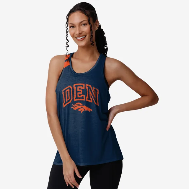 Denver Broncos Haut sans manches Team Twist pour femmes
