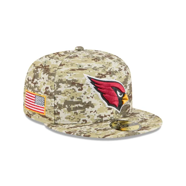Arizona Cardinals 2025 Salut au service Fan Gear 59FIFTY Chapeau ajusté