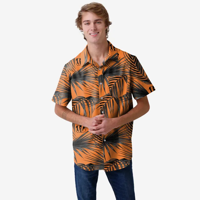 Cincinnati Bengals Chemise boutonnée hawaïenne