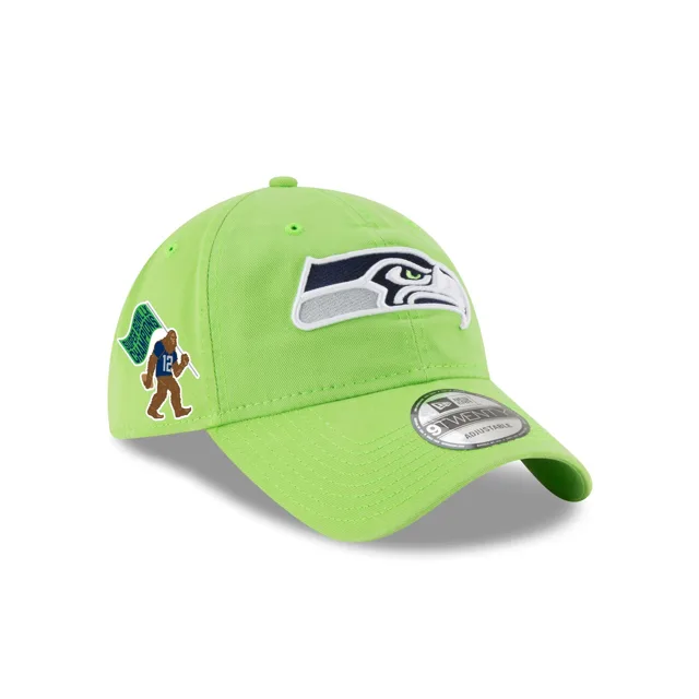 Seattle Seahawks Super Bowl LX Champions Sasquatch Sidepatch 9TWENTY Chapeau réglable
