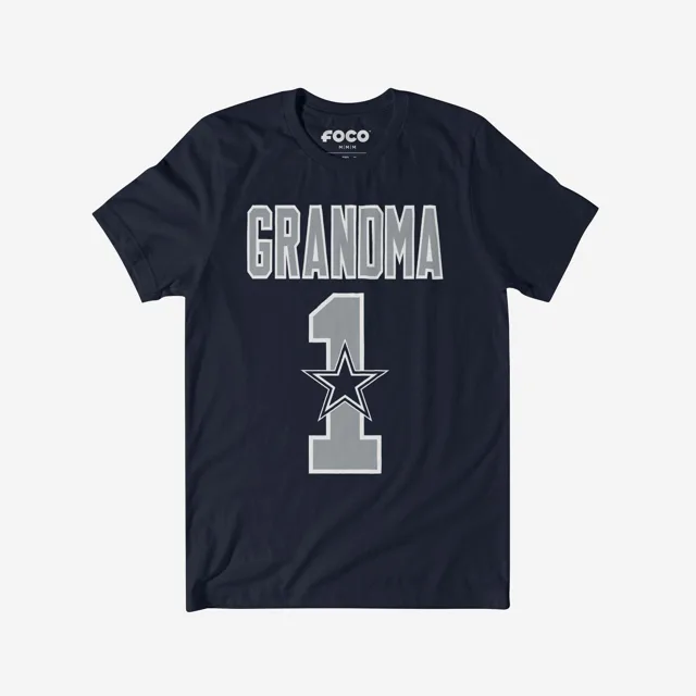 Dallas Cowboys T-shirt grand-mère numéro 1