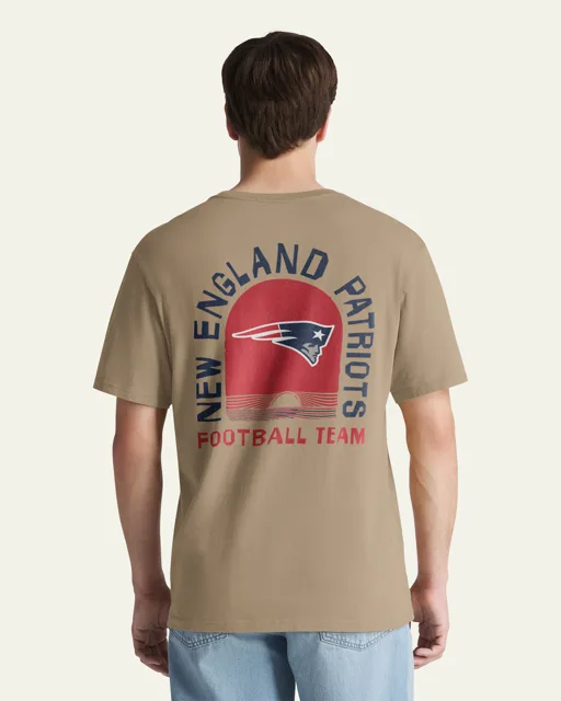 New England Patriots BLEACHER BEACH '47 T-SHIRT QUOTIDIEN