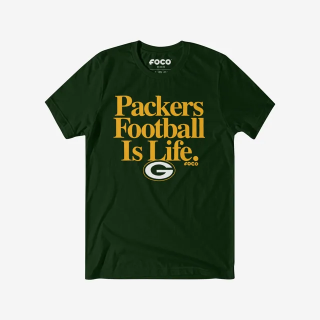 Green Bay Packers T-shirt Le football est la vie