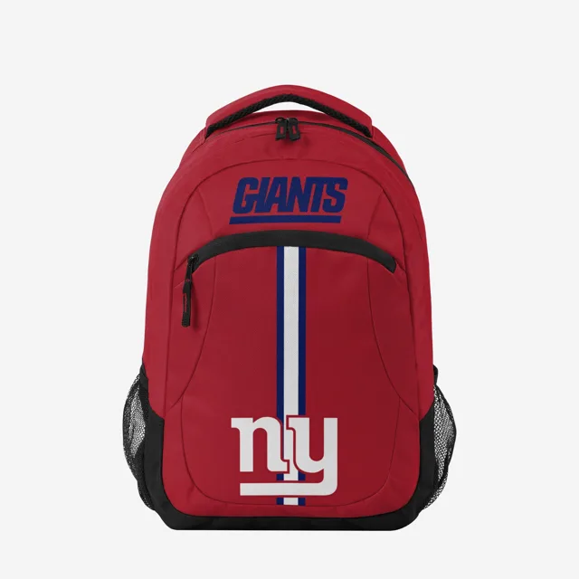 New York Giants Sac à dos d'action de couleur alternative rouge