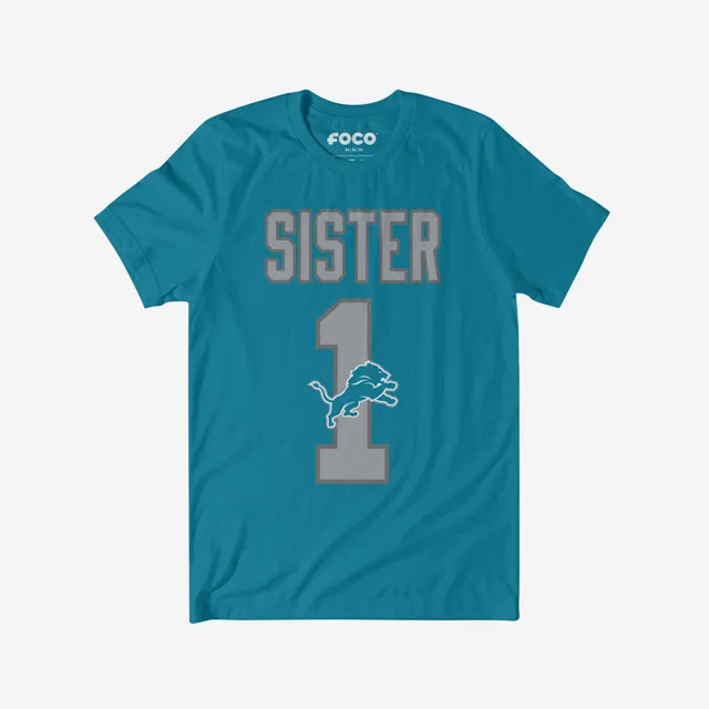 Detroit Lions T-shirt sœur numéro 1