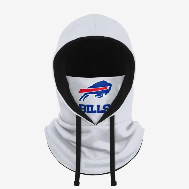 Buffalo Bills Guêtre à capuche blanche avec cordon de serrage
