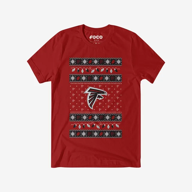 Atlanta Falcons T-shirt pull lumières de Noël