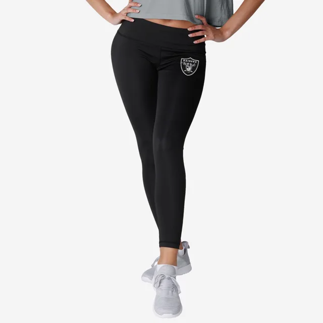 Las Vegas Raiders Legging noir avec logo mollet pour femme