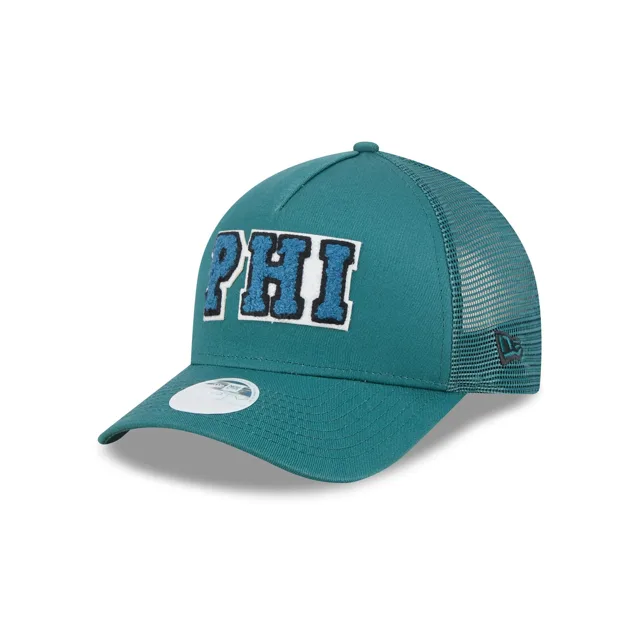 Philadelphia Eagles Scoreboard Casquette de camionneur 9FORTY M-Crown A-Frame pour femme