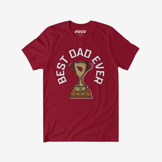 Arizona Cardinals T-shirt Trophée du meilleur papa de tous les temps