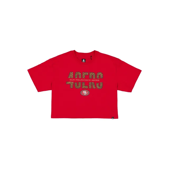 San Francisco 49ers T-shirt court fendu pour femme