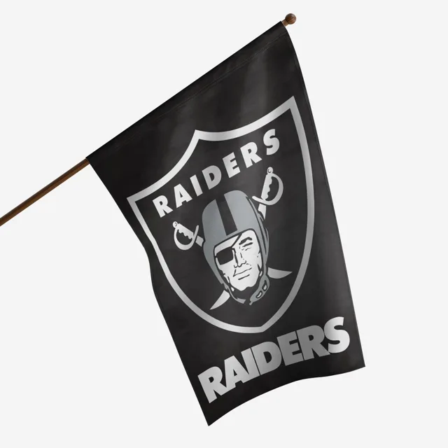 Las Vegas Raiders Drapeau vertical solide