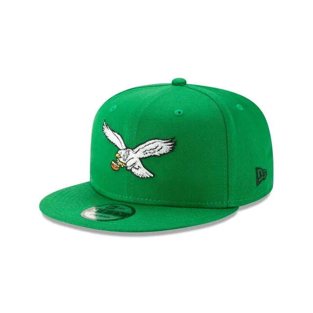 Casquette Snapback vert historique Philadelphia Eagles 9FIFTY