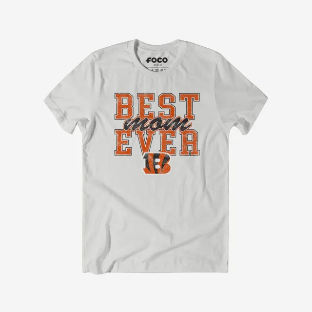 Cincinnati Bengals T-shirt empilé la meilleure maman de tous les temps