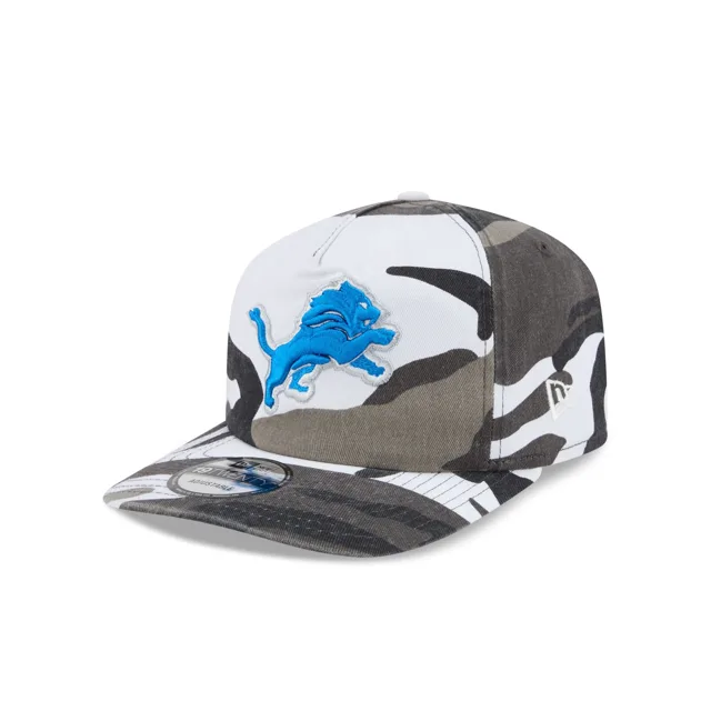 Detroit Lions Chapeau réglable en nylon lavé camouflage 19TWENTY